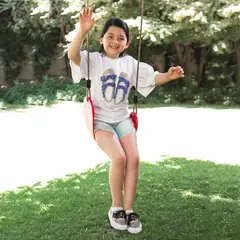 GLOWUP - Pack Columpio Eva Rojo y Escalador