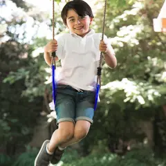 GLOWUP - Pack Columpio Eva Azul y Escalador