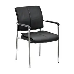 MSA MUEBLES SANTA ANA - Silla De Visita Oficina Premium Black FX