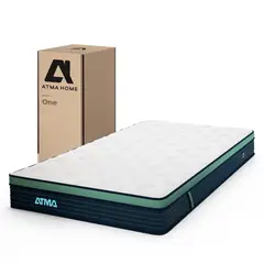 ATMA - Colchon De Espuma One 1 Plaza 90x190x20 Cm