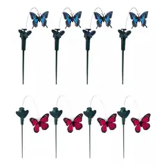 GENERICO - Estaca Solar Mariposa Para Járdin Pack 2