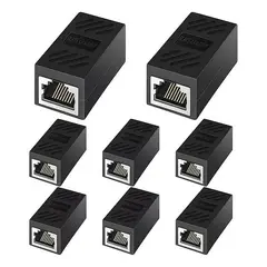 KUANGYE - Acoplador Rj45 Cat5/ Cat6/ Cat7 Hembra Extensor De Red Lan