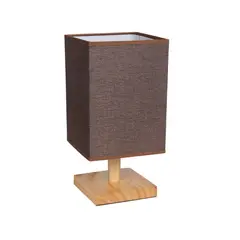 GENERICO - Lampara De Velador Lampara De Mesa Diseño Cuadrado M
