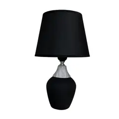 GENERICO - Lampara De Velador Lampara De Mesa Diseño Ceramica Madera N