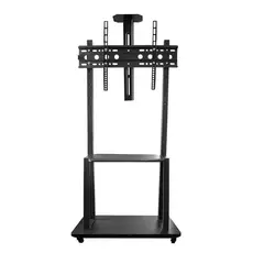 GENERICO - Soporte Rack Tv Base Pedestal Rueda Televisor De 40 A 70P