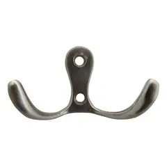 DVP - Gancho Para Colgar 2 Puntas Mini Niquel 25 Un