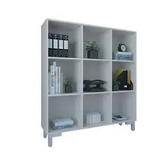 BE DESIGN - BIBLIOTECA PRACTIC 3 PUERTAS BLANCO - - 2593.0001
