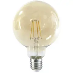 WESTINGHOUSE - Ampolleta Led Filamento G95 5W Luz Muy Cálida E27 WESTINGHOUSE.