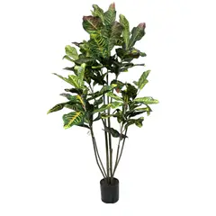 COREL - Árbol Croton 120cm Artificial