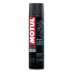 MOTUL - Lavado En Seco Para Motos E9 Wash Wax Spray Limpia