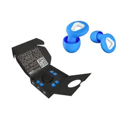 WOO EARPLUGS - Zen - Tapones Auditivos Reutilizables 30db - Azul