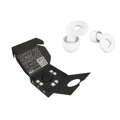 WOO EARPLUGS - Zen - Tapones Auditivos Reutilizables 30db - Blanco