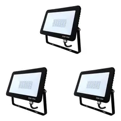GENERICO - Foco Proyector Led 30w Exterior Pack 3 Unidades
