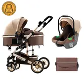 LUBABYCAS - Coche bebé Travel System Con Accesorios Musso Cafe