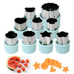 DANNY HOME - Set Cortadores de Galletas con 9 Formas