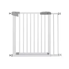 GENERICO - Reja de seguridad escalera para bebe y mascotas 76 a 97 cm