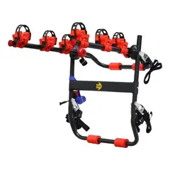MOMO - Porta Bicicletas Original 3 Bicis Auto Hatchback Suv