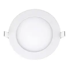 AVC - Pack 10 Panel Redondo LED Basic Embutido 18W Cálido