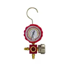 GENERICO - Manómetro Manifold Alta R410 R134a R22 R404a VALUE