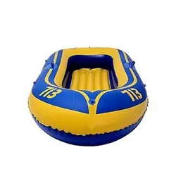 GENERICO - Bote Inflable Con Inflador, Remos, Parches Para 2 Personas