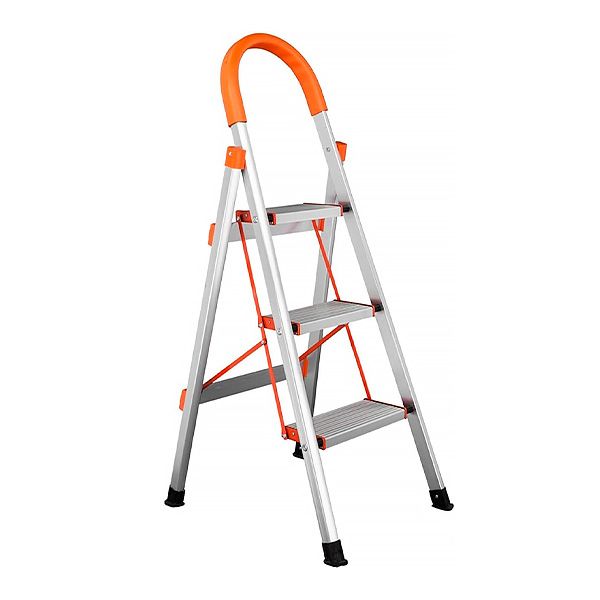 Escalera Acero Tubular 3 Peldaños Soporte Heavy 150 KG – JZ901-3A