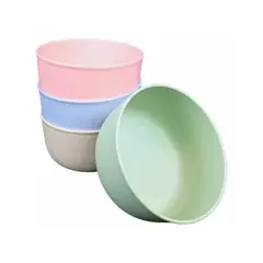 EKOI - Pack 4 Bowl De Fibra De Trigo Ecologico