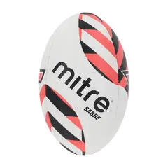 MITRE - Balon Rugby Sabre BlancoT.4