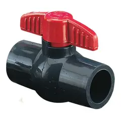 GENERICO - Válvula de Bola Pvc 3/4" 25 mm Compacta Hilo Ld