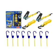 GOODYEAR - Cuerda elástica con trinquete 10 piezas