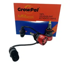 GENERICO - Par Ampolletas turboled 9005 9006 Led 360 grados foco lupa