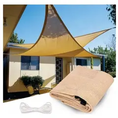 GENERICO - Carpa tipo vela con protección 3x3x3m