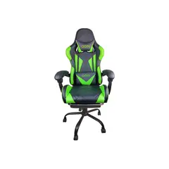 EMPOLI - Silla Gamer Odín Ergonómica Apoyapiés Verde