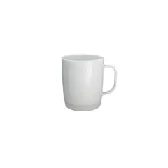 IMAHE - Set De 4 Mug Policarbonato Blanco 300 Ml
