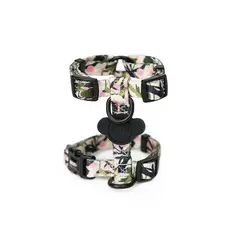 PETPRO - Arnes Para Perro Brnx Tipo H Diseño Forest Pink, Xsmall