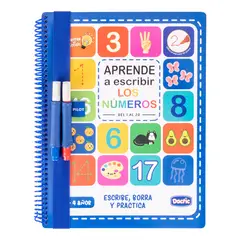 DACTIC - SET LIBRO APRENDE A ESCRIBIR LOS NÚMEROS