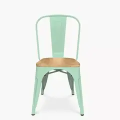 GENERICO - Silla Tolix Wood Menta