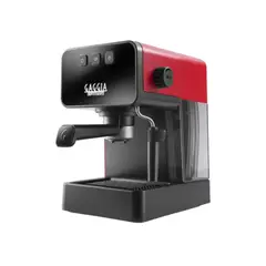 GAGGIA - Cafetera Semiautomática Espresso Style - Color Rojo