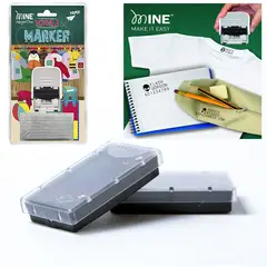 MINE - Repuestos 2 Unidades Almohadilla Tinta Marcador Ropa