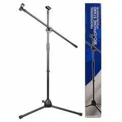 FIDEK - Atril de Microfono con Boom MIO STAND - Negro