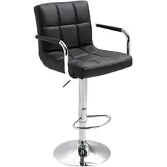 GENERICO - Silla Taburete Piso Bar Con Apoya Brazos