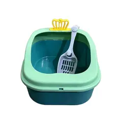 GENERICO - Arenero Para Gatos Mascotas Verde