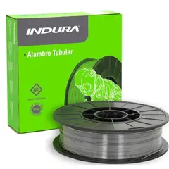 INDURA - Alambre tubular flux core 5Kg 0.8mm E71T-GS