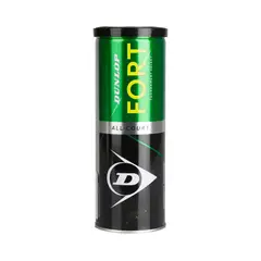 DUNLOP - Tarro de Pelotas de Tenis Fort All Court X3
