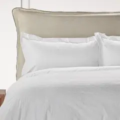 ROSEN - Funda Plumón Algodón Timeless Isabel Super King Blanco