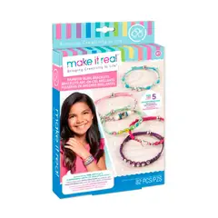 MAKE IT REAL - Pulseras de manualidades con cuentas de cristal