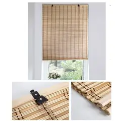 GENERICO - Cortina Persiana Roller Enrollable De Bambú 120x180CM BEIGE