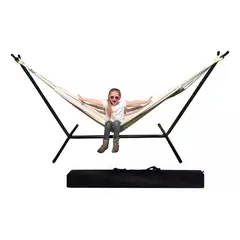 GENERICO - Hamaca con soporte metalico y bolso