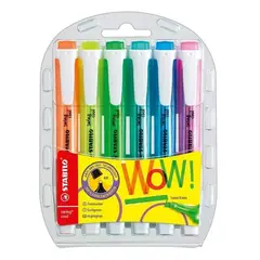 STABILO - Destacador 6 Colores Swing Cool Neón