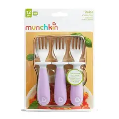 MUNCHKIN - Set de 3 tenedores Lavanda