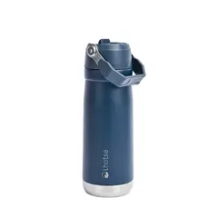 LHOTSE - Botella Térmica Insulada Adventure 650ml Black - Azul.